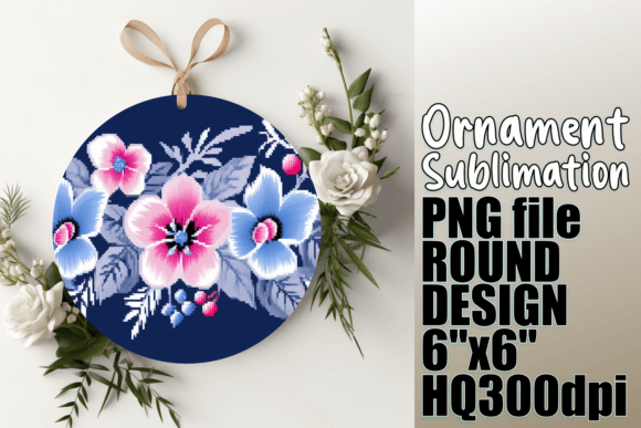 Holiday 3D Embroidered Ornaments for Festive Crafts